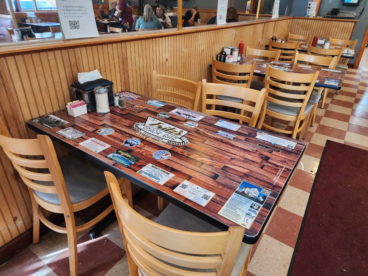 Fritz's Restaurant — Active Tabletop Installation